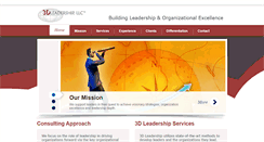 Desktop Screenshot of 3dleadership.com